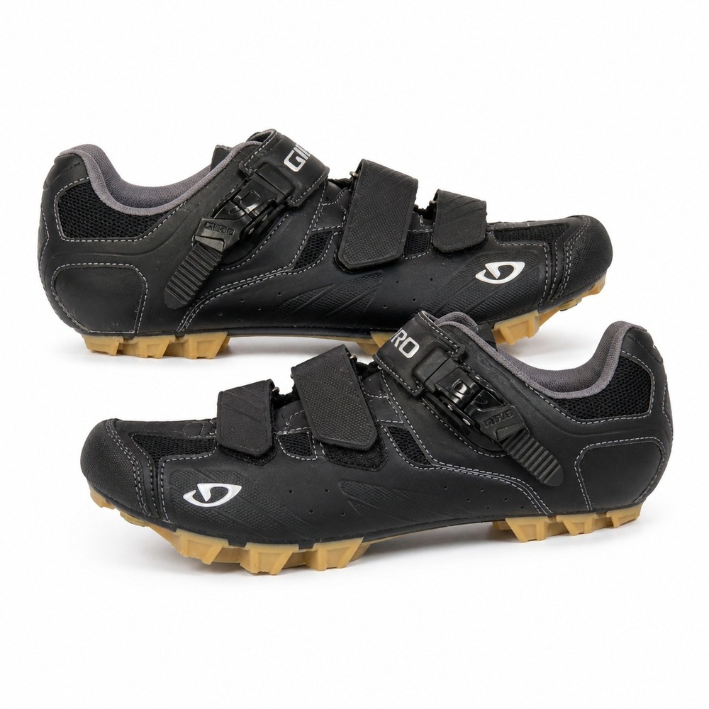 Giro Privateer Mens MTB Cycling Shoes Size 12.25 Black Excellent Condition